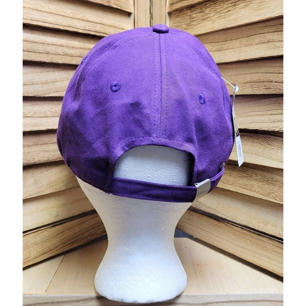 UNI University Of Montana  Authentic Strap Back Low Profile Hat Cap Purple - Picture 5 of 7